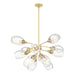 Ensemble Pendant in Modern Brass - 134515-SKT-MULT-86-ZM0621 by Hubbardton Forge