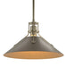 Henry Medium Steel Shade Pendant in Soft Gold with Bronze Accent - 134550-SKT-MULT-84-05 by Hubbardton Forge