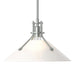 Henry Medium Glass Shade Pendant in Vintage Platinum - 134553-SKT-MULT-82-FD0686 by Hubbardton Forge