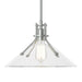 Henry Medium Glass Shade Pendant in Vintage Platinum - 134553-SKT-MULT-82-ZM0686 by Hubbardton Forge