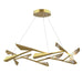 Quill Large LED Pendant in Modern Brass - 135005-LED-STND-86 by Hubbardton Forge