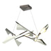 Plume 8-Light LED Pendant in Oil Rubbed Bronze with Sterling Accent - 135007-LED-STND-14-85 by Hubbardton Forge