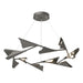 Plume 12-Light LED Pendant in Natural Iron with Natural Iron Accent - 135008-LED-STND-20-20 by Hubbardton Forge