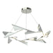 Plume 12-Light LED Pendant in Sterling with Vintage Platinum Accent - 135008-LED-STND-85-82 by Hubbardton Forge