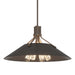 Henry Pendant in Bronze with Oil Rubbed Bronze Accent - 136340-SKT-MULT-05-14 by Hubbardton Forge