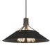 Henry Pendant in Dark Smoke with Black Accent - 136340-SKT-MULT-07-10 by Hubbardton Forge