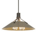 Henry Pendant in Dark Smoke with Soft Gold Accent - 136340-SKT-MULT-07-84 by Hubbardton Forge