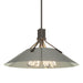 Henry Pendant in Dark Smoke with Sterling Accent - 136340-SKT-MULT-07-85 by Hubbardton Forge