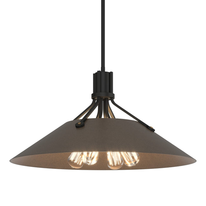 Henry Pendant in Black with Bronze Accent - 136340-SKT-MULT-10-05 by Hubbardton Forge