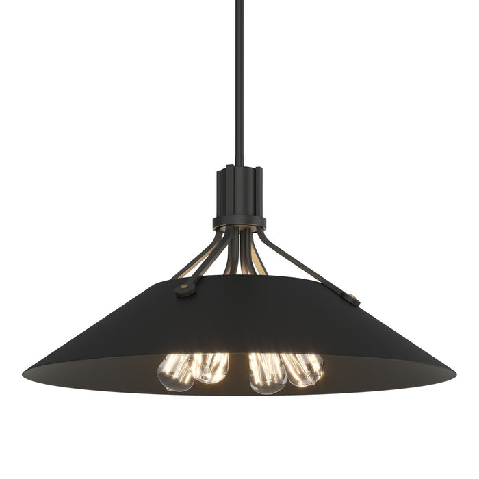 Henry Pendant in Black with Black Accent - 136340-SKT-MULT-10-10 by Hubbardton Forge