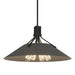 Henry Pendant in Black with Natural Iron Accent - 136340-SKT-MULT-10-20 by Hubbardton Forge