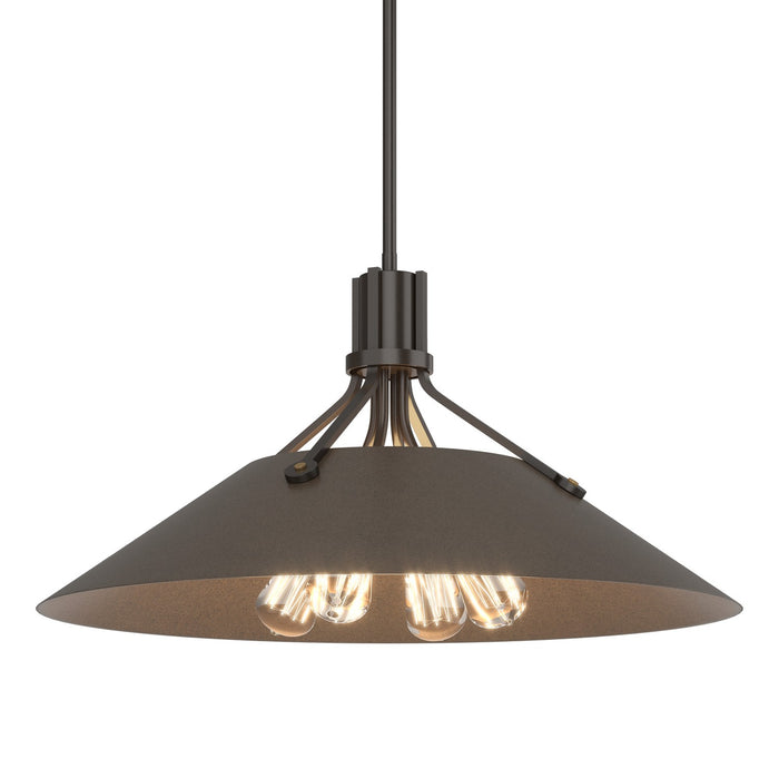 Henry Pendant in Oil Rubbed Bronze with Bronze Accent - 136340-SKT-MULT-14-05 by Hubbardton Forge