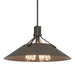 Henry Pendant in Oil Rubbed Bronze with Bronze Accent - 136340-SKT-MULT-14-05 by Hubbardton Forge