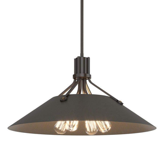 Henry Pendant in Oil Rubbed Bronze with Dark Smoke Accent - 136340-SKT-MULT-14-07 by Hubbardton Forge