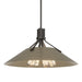 Henry Pendant in Oil Rubbed Bronze with Soft Gold Accent - 136340-SKT-MULT-14-84 by Hubbardton Forge