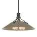 Henry Pendant in Natural Iron with Soft Gold Accent - 136340-SKT-MULT-20-84 by Hubbardton Forge