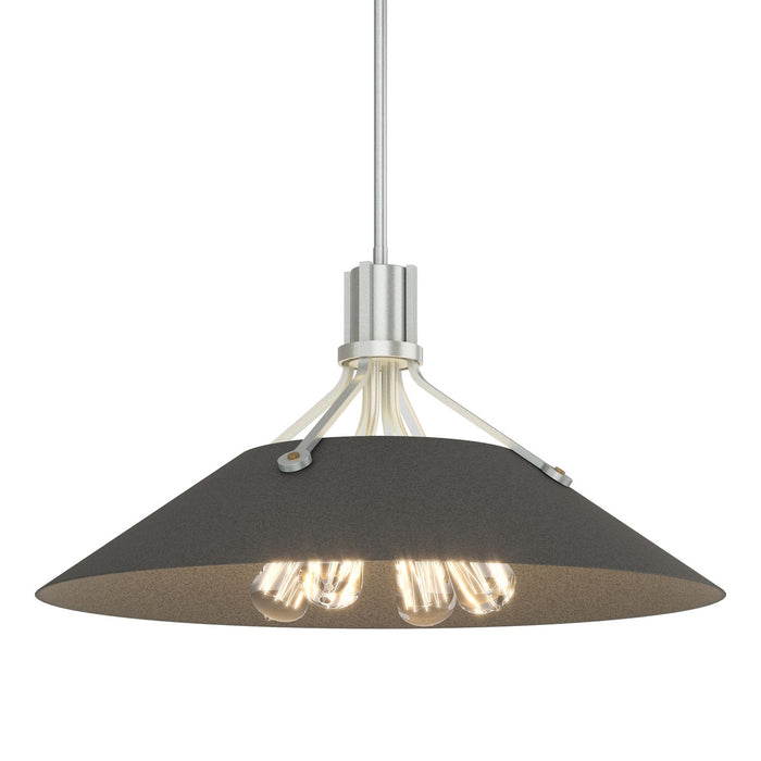 Henry Pendant in Vintage Platinum with Natural Iron Accent - 136340-SKT-MULT-82-20 by Hubbardton Forge