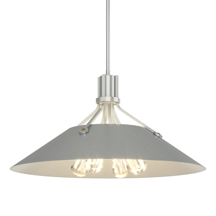 Henry Pendant in Vintage Platinum with Vintage Platinum Accent - 136340-SKT-MULT-82-82 by Hubbardton Forge