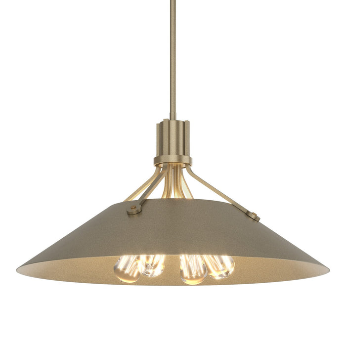 Henry Pendant in Soft Gold with Soft Gold Accent - 136340-SKT-MULT-84-84 by Hubbardton Forge