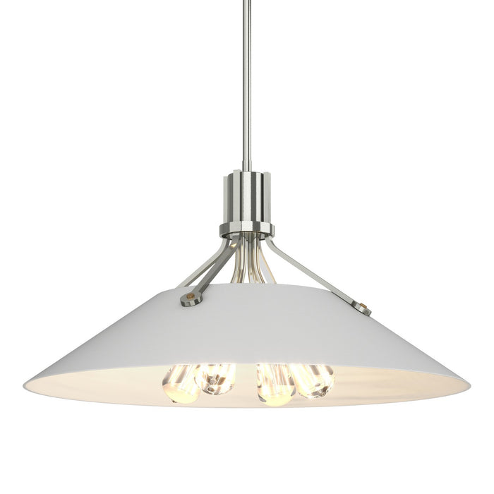 Henry Pendant in Sterling with White Accent - 136340-SKT-MULT-85-02 by Hubbardton Forge