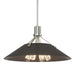 Henry Pendant in Sterling with Oil Rubbed Bronze Accent - 136340-SKT-MULT-85-14 by Hubbardton Forge