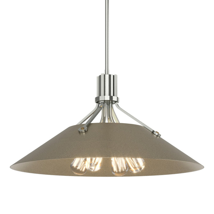 Henry Pendant in Sterling with Soft Gold Accent - 136340-SKT-MULT-85-84 by Hubbardton Forge