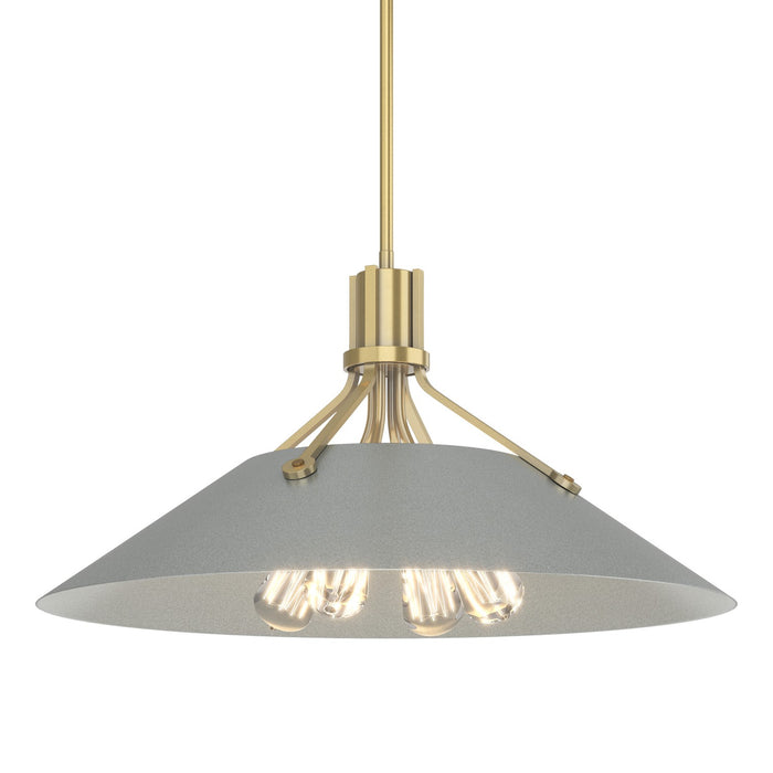 Henry Pendant in Modern Brass with Vintage Platinum Accent - 136340-SKT-MULT-86-82 by Hubbardton Forge