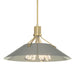 Henry Pendant in Modern Brass with Sterling Accent - 136340-SKT-MULT-86-85 by Hubbardton Forge