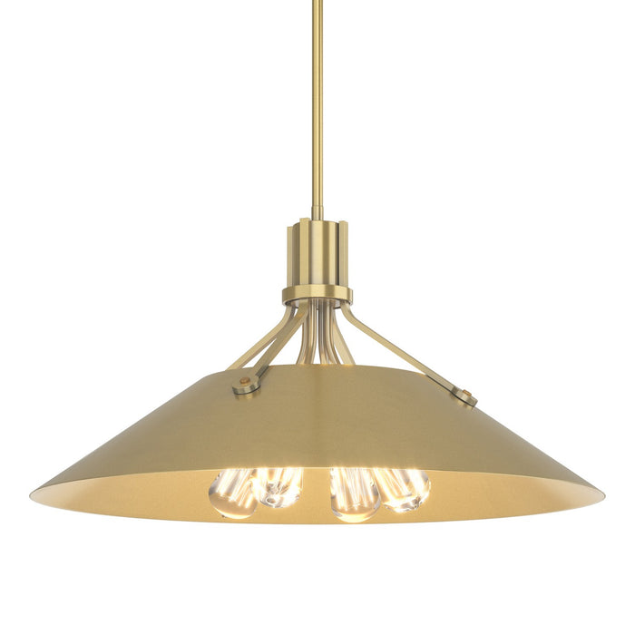 Henry Pendant in Modern Brass with Modern Brass Accent - 136340-SKT-MULT-86-86 by Hubbardton Forge