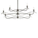 Willow 6-Light Small Chandelier in Oil Rubbed Bronze - 136350-SKT-MULT-14 by Hubbardton Forge