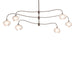 Ume 6-Light Large Pendant in Bronze - 136357-SKT-MULT-05-FD0710 by Hubbardton Forge