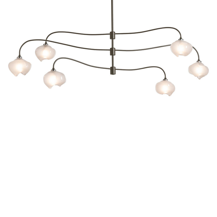 Ume 6-Light Large Pendant in Oil Rubbed Bronze - 136357-SKT-MULT-14-FD0710 by Hubbardton Forge