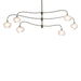 Ume 6-Light Large Pendant in Oil Rubbed Bronze - 136357-SKT-MULT-14-FD0710 by Hubbardton Forge