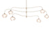 Ume 6-Light Large Pendant in Soft Gold - 136357-SKT-MULT-84-FD0710 by Hubbardton Forge