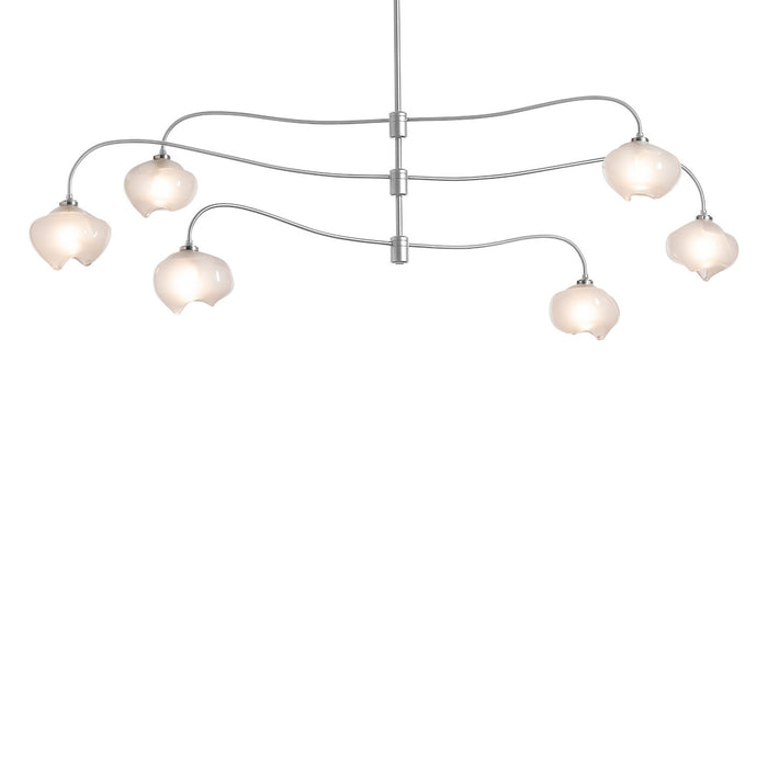 Ume 6-Light Large Pendant in Sterling - 136357-SKT-MULT-85-FD0710 by Hubbardton Forge