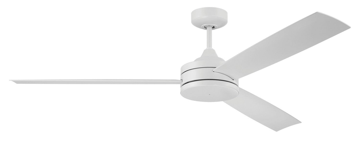 INS62W3- Inspo 62" Ceiling Fan in White by Craftmade