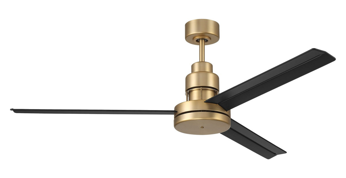 MND54SBFB3- Mondo 54" 54" Ceiling Fan in Satin Brass by Craftmade