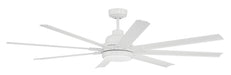 RSH65W8- Rush 65" Ceiling Fan in White by Craftmade