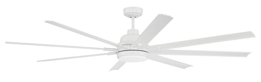 RSH72W8- Rush 72" Ceiling Fan in White by Craftmade