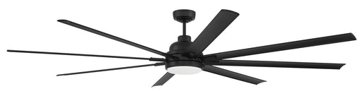 RSH84FB8- Rush 84" Ceiling Fan in Flat Black by Craftmade