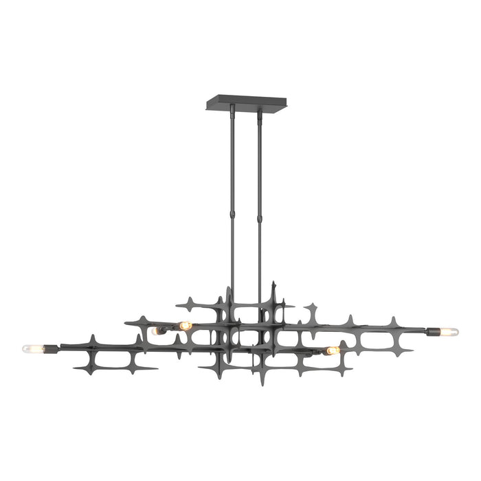 Grid Pendant in Black - 136385-SKT-STND-10 by Hubbardton Forge