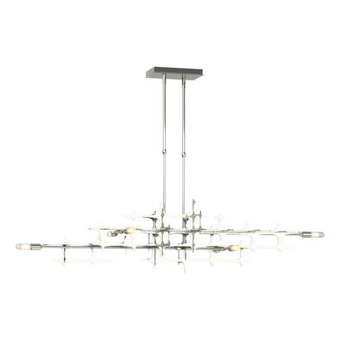 Grid Pendant in Sterling - 136385-SKT-STND-85 by Hubbardton Forge