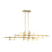 Grid Pendant in Modern Brass - 136385-SKT-STND-86 by Hubbardton Forge