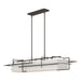 Etch Pendant in Dark Smoke - 136390-SKT-STND-07-SE4298 by Hubbardton Forge