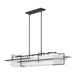 Etch Pendant in Dark Smoke - 136390-SKT-STND-07-SF4298 by Hubbardton Forge