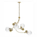 Sprig Pendant in Modern Brass - 136420-SKT-86-LL0639 by Hubbardton Forge