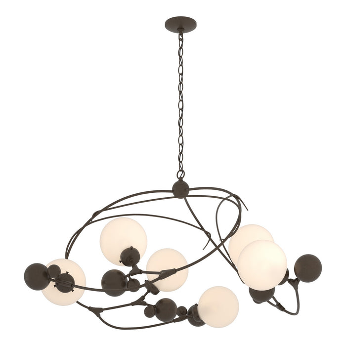 Sprig Circular Pendant in Bronze - 136421-SKT-05-GG0639 by Hubbardton Forge