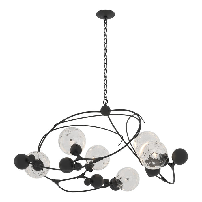 Sprig Circular Pendant in Black - 136421-SKT-10-LL0639 by Hubbardton Forge