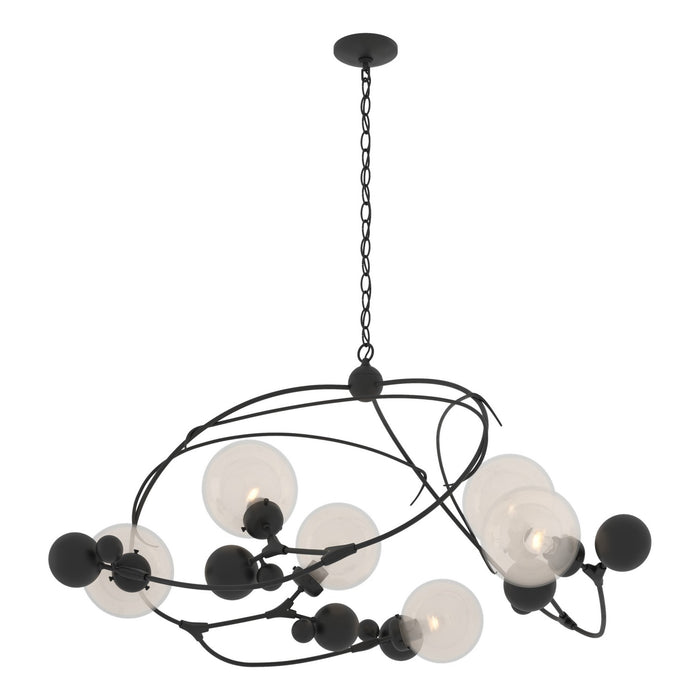 Sprig Circular Pendant in Black - 136421-SKT-10-WF0639 by Hubbardton Forge