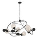 Sprig Circular Pendant in Black - 136421-SKT-10-WF0639 by Hubbardton Forge